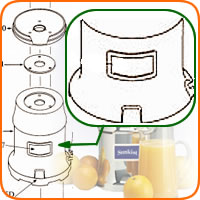 Chrome Motor Housing