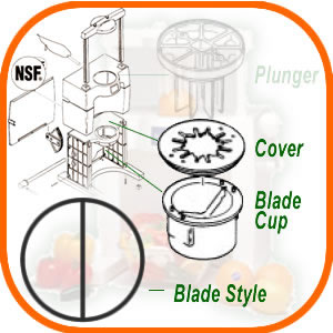 Blade Cup with cover (single)